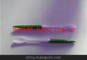 【化验室用圆珠笔 一头为塑料药勺】价格,厂家,图片,其他实验室仪器、配套设备,上海化科实验器材-